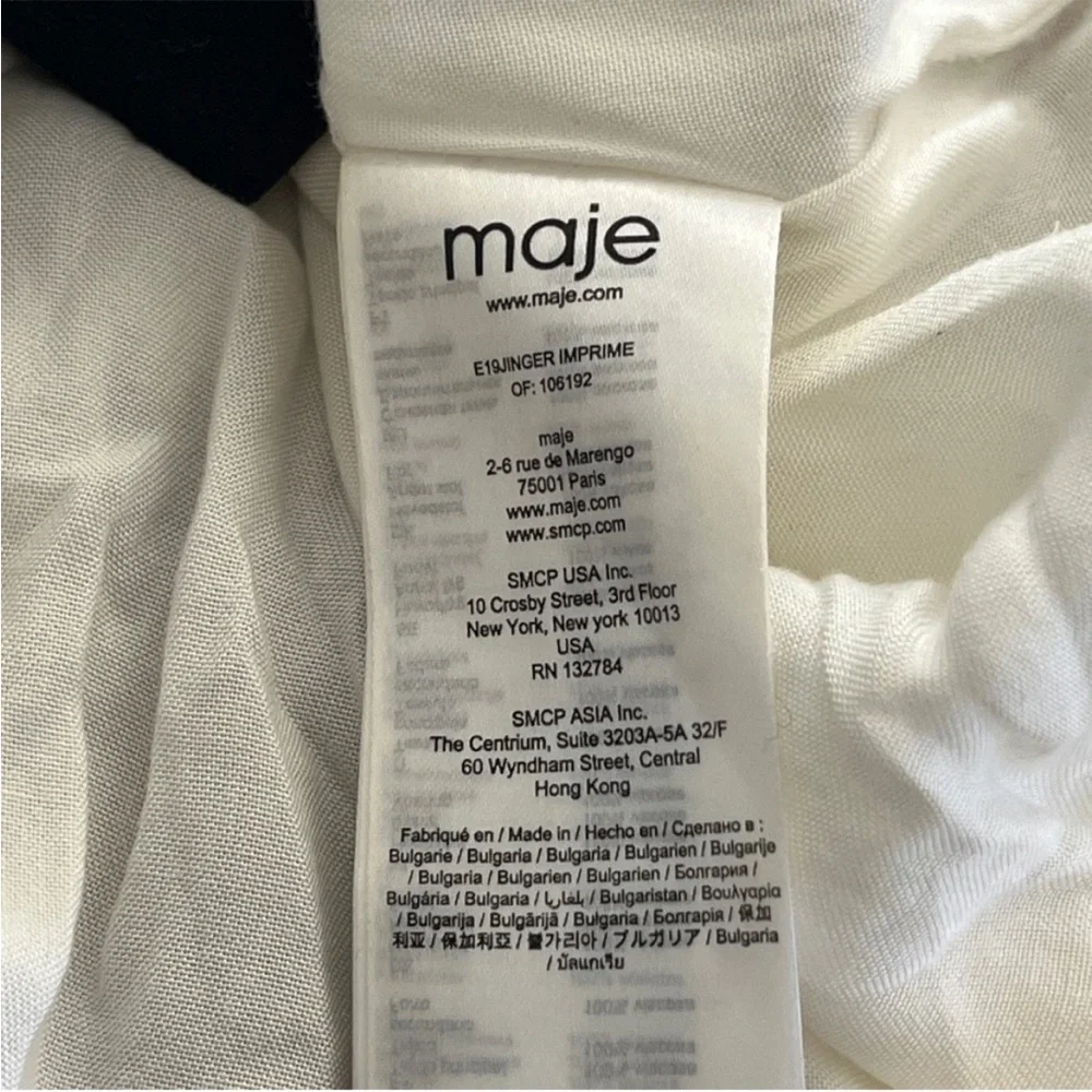 Maje Jinger Floral Midi Skirt - Size 2